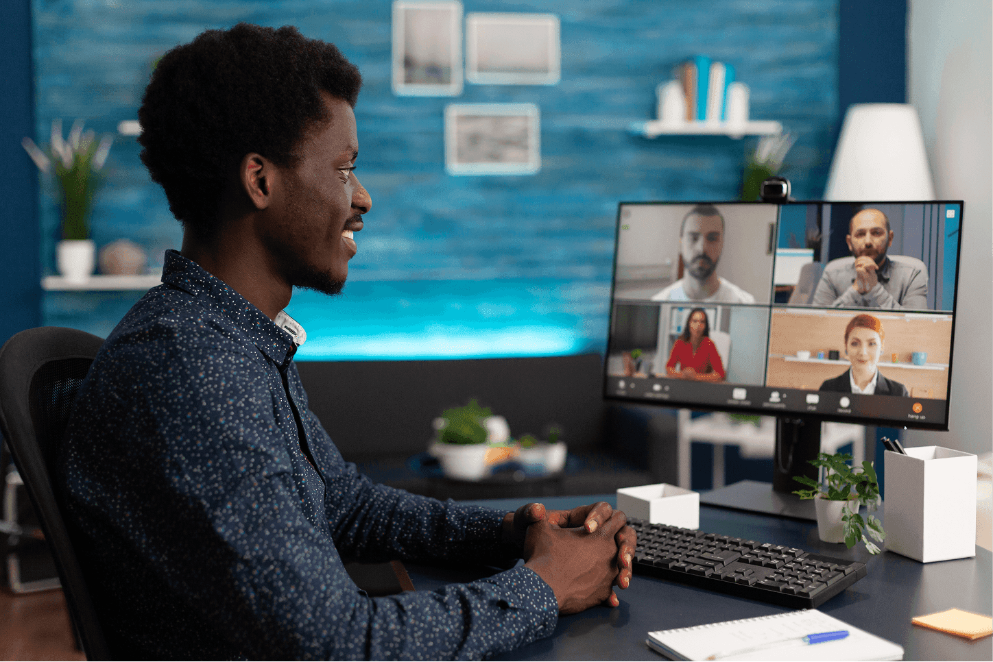 Online learning session